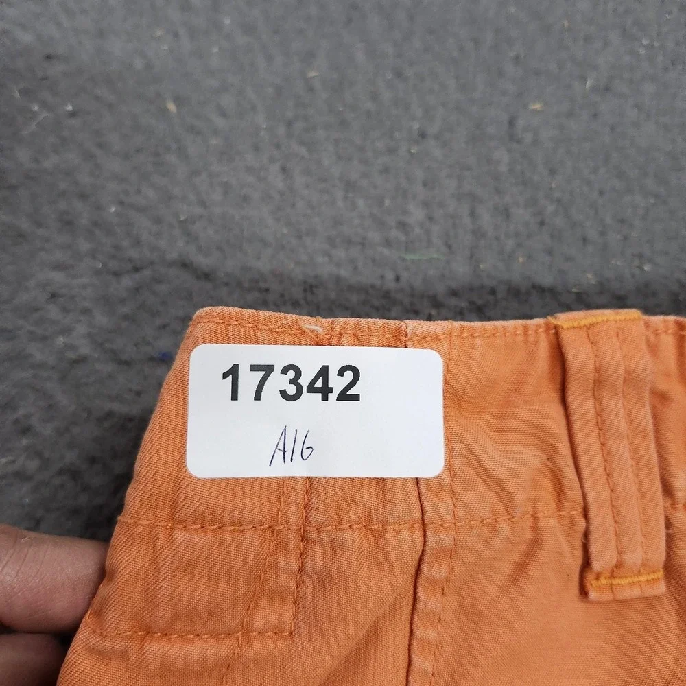Polo Ralph Lauren Cargo Shorts Mens 38 Orange Utility Canvas 11 Inseam Pockets